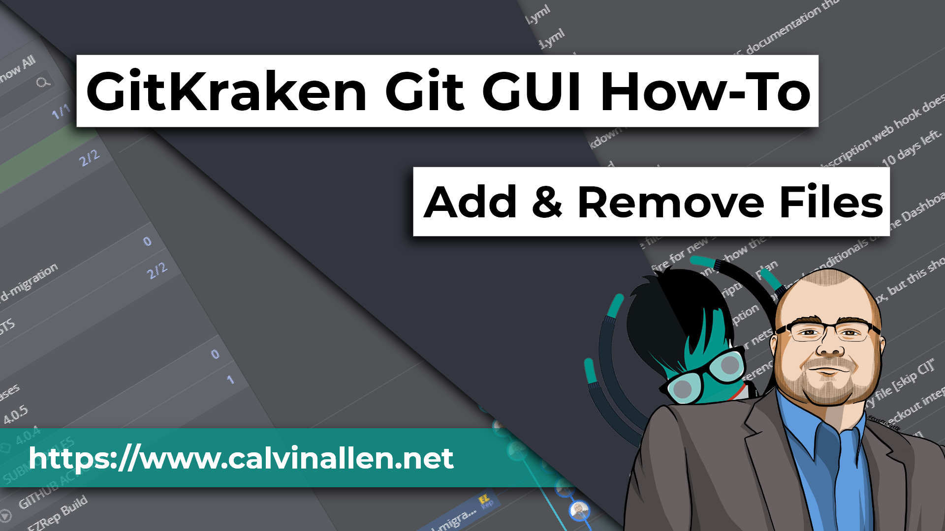 GitKraken Git GUI How-To: Add & Remove Files